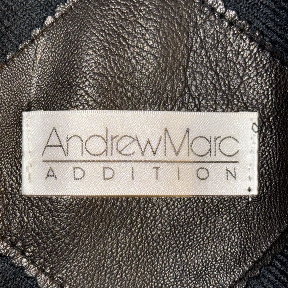 Andrew Marc Leather Jacket With Removable Fur Vest Lining- 2 Jackets in 1 - Picture 13 of 16